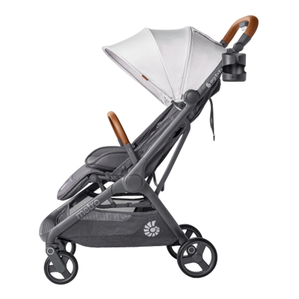 Ergobaby Metro 3 Deluxe kompaktna gradska kolica, Pearl Grey
