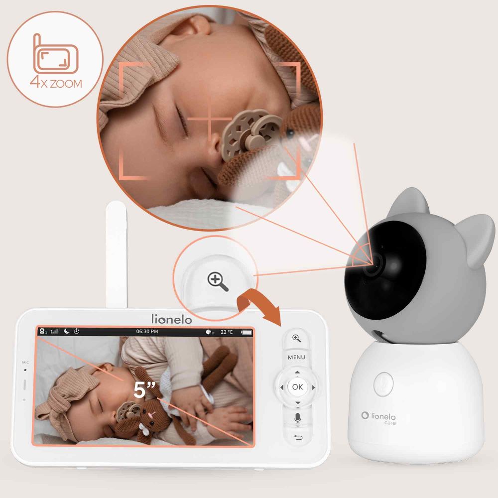 Lionelo baby monitor dvosmjerni Babyline 9.2 Al