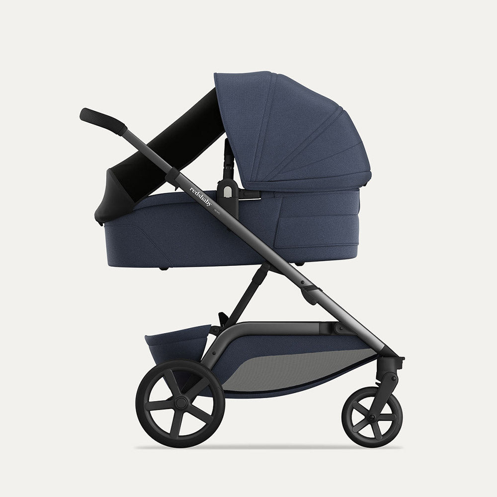 REDSBABY NUVO Sun&Sleep zaštita od sunca za kolica i košaru, Black