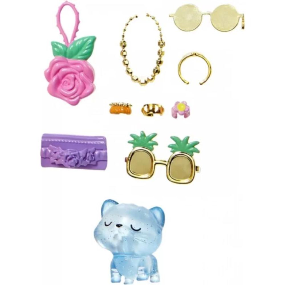 Barbie lutka extra fancy s plavom haljinom i dodacima 3 god+