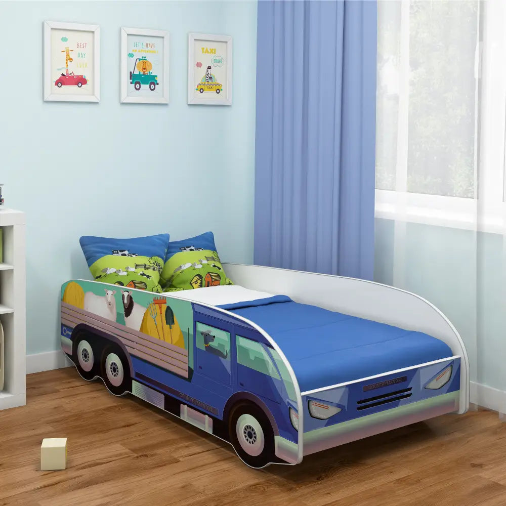 Dječji krevet ACMA TRUCK 180x80 cm 05 Farma