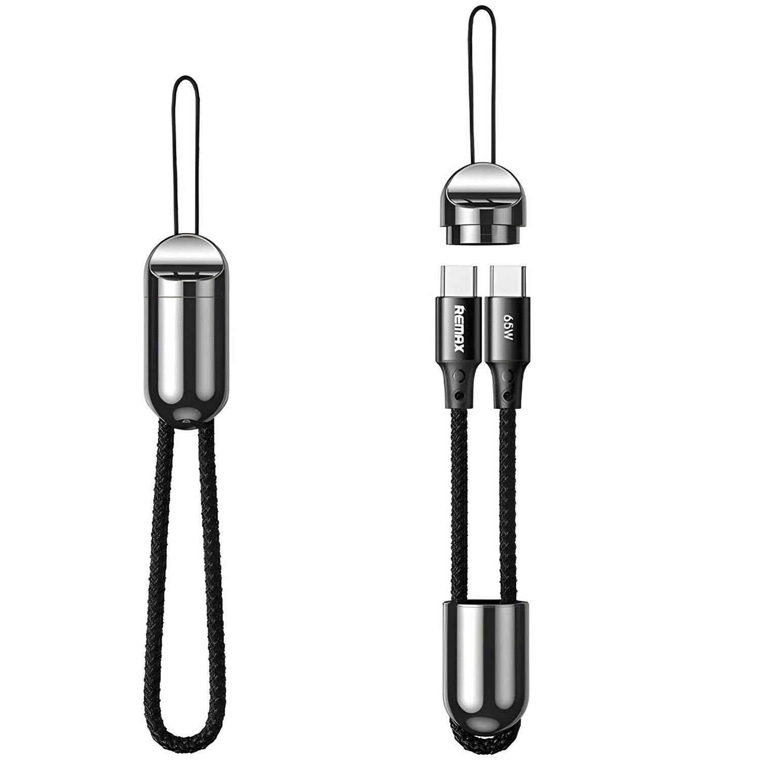 Remax USB-C na USB-C Kabel 65W RC-140A - Crna KP31800