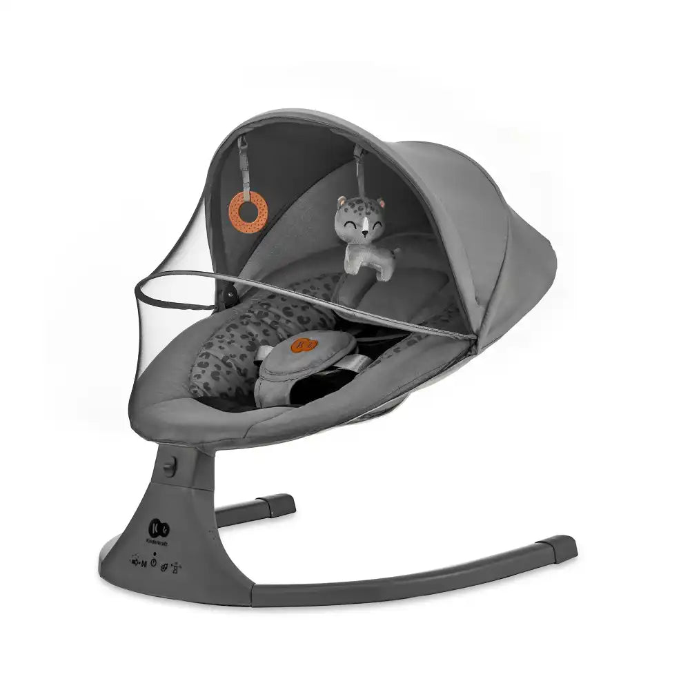 Kinderkraft Električna njihaljka LUMI 2, Dark Grey