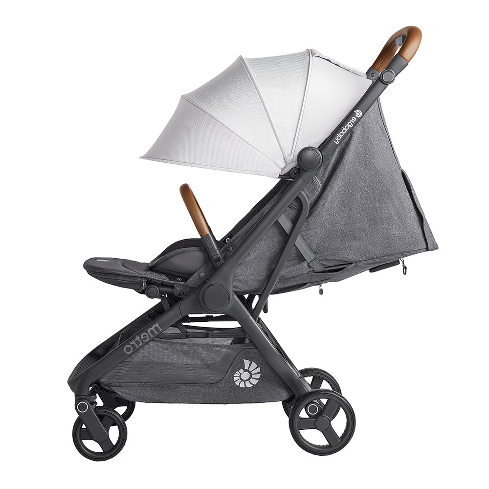 Ergobaby Metro 3 Deluxe kompaktna gradska kolica, Pearl Grey