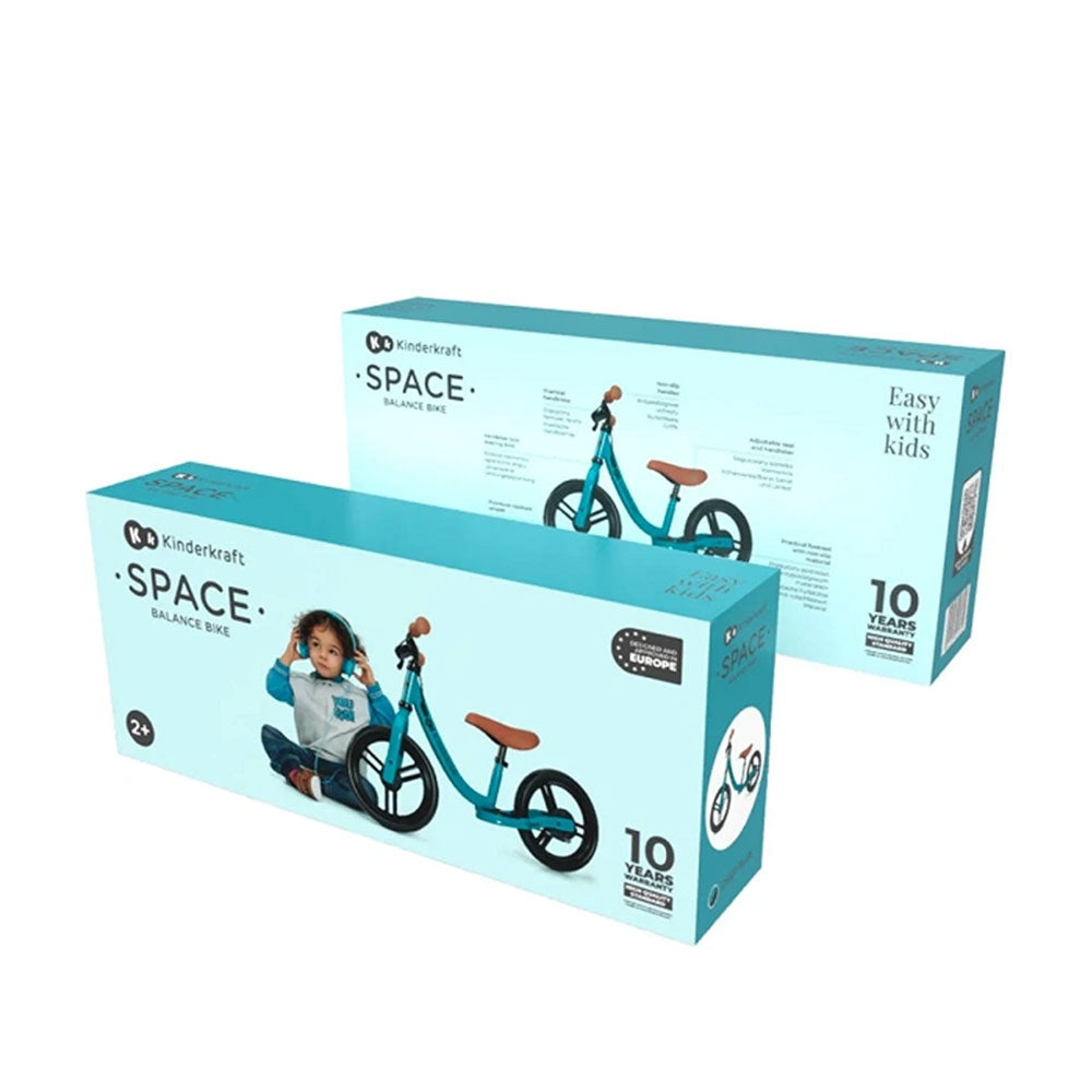 Kinderkraft balans bicikl Space, Deep Blue