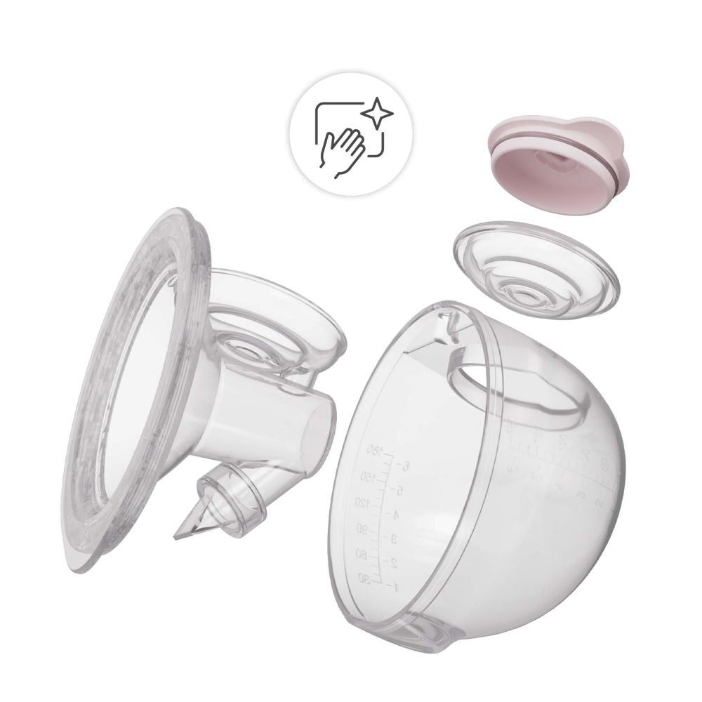 Kinderkraft Dvostruka električna izdajalica GENTLEFLOW, pink