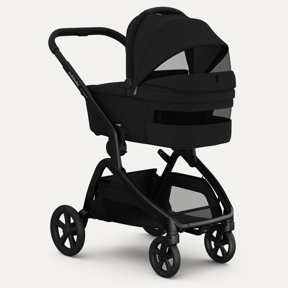 REDSBABY ONIX kolica, Platinum Black Twill 3u1 B