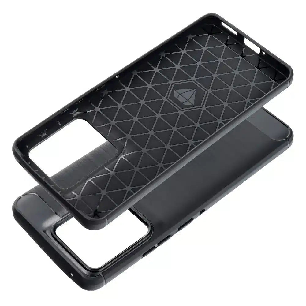 Karbonový kryt pro MOTOROLA EDGE 50 Pro černý