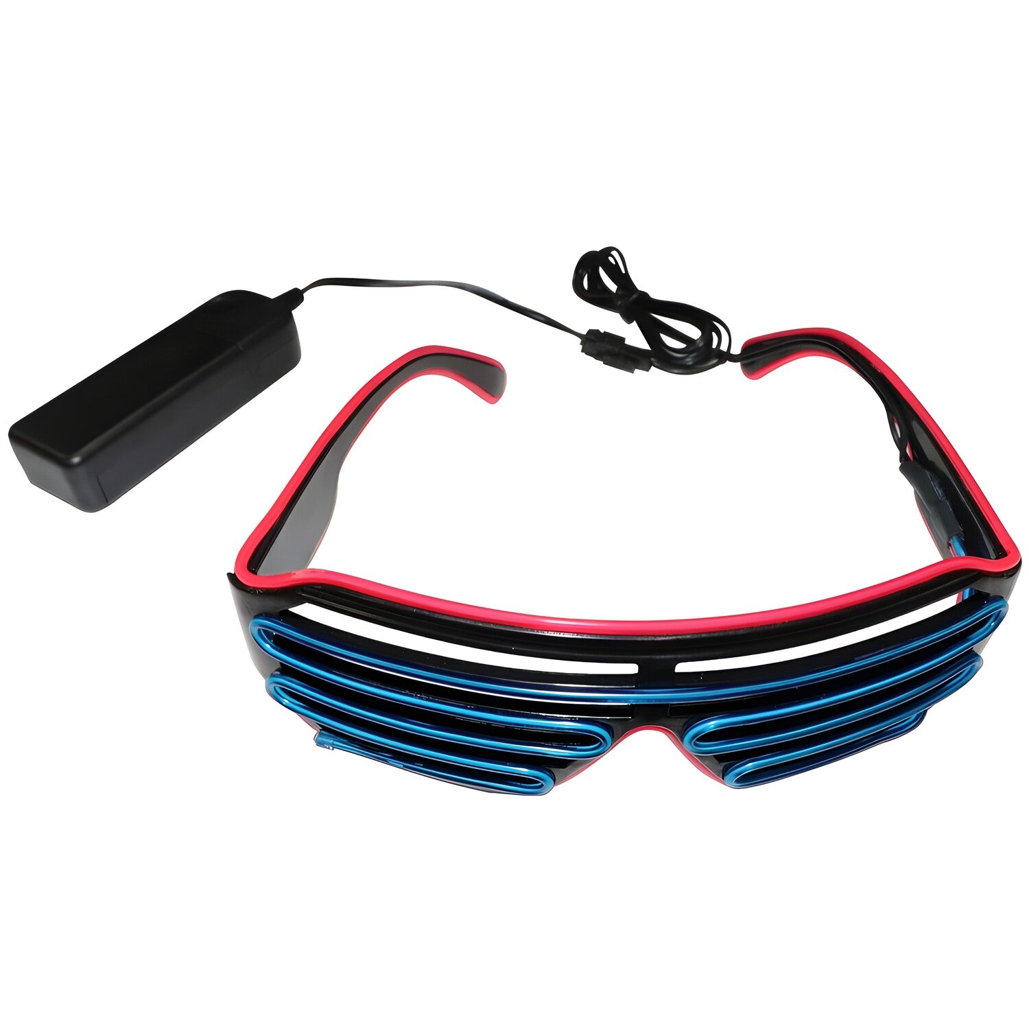 LED Svijetleće Naočale - Ružičasta / Plava KP36281