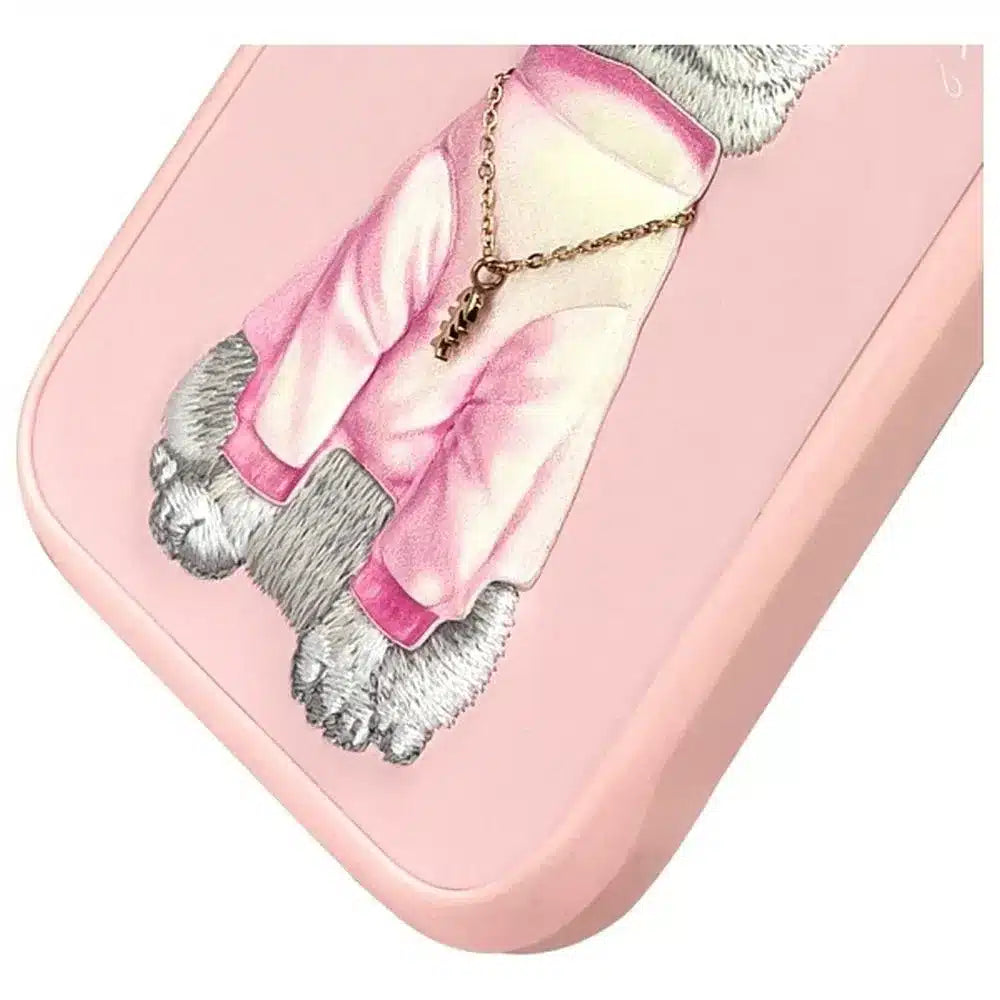NIMMY GLASSES COOL CAT kryt na iPhone 16 Pro, růžový
