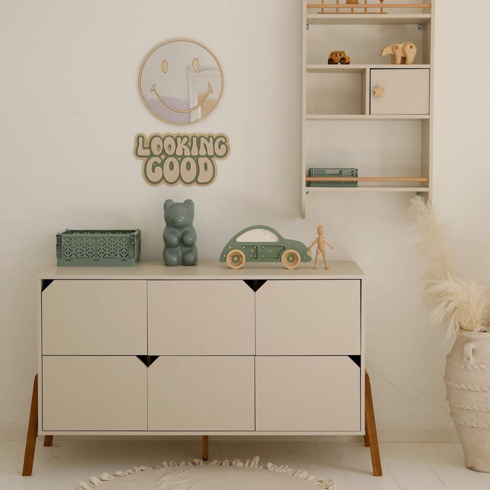 Bellamy Lotta komoda s 6 ladica, latte