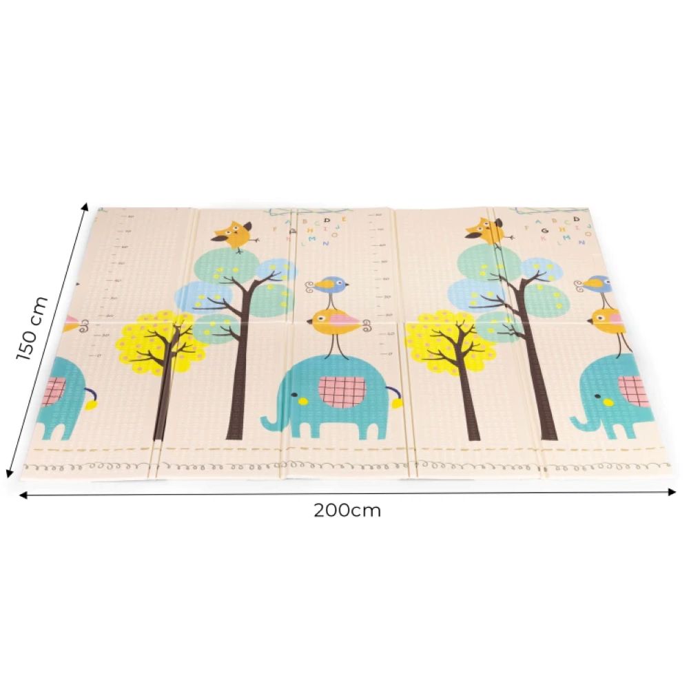 Edukativna pjenasta dvostrana podloga, Abeceda 150x200 cm