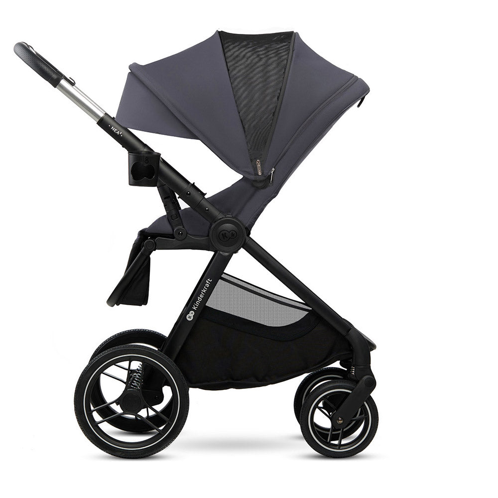 Kinderkraft dječja kolica Nea 2 2u1, Deep Grey