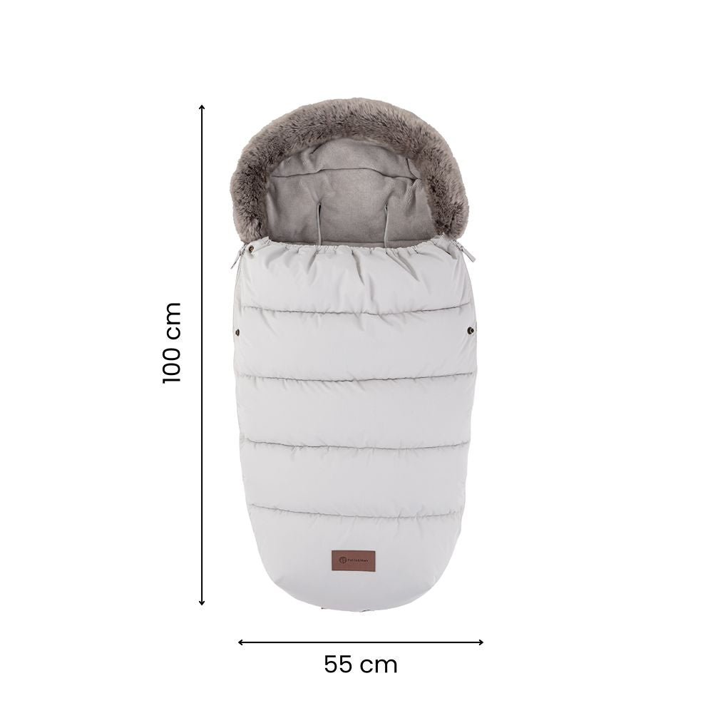 PETITE&MARS Footmuff Comfy 4 u 1 zimska vreća za kolica, Rose Petal