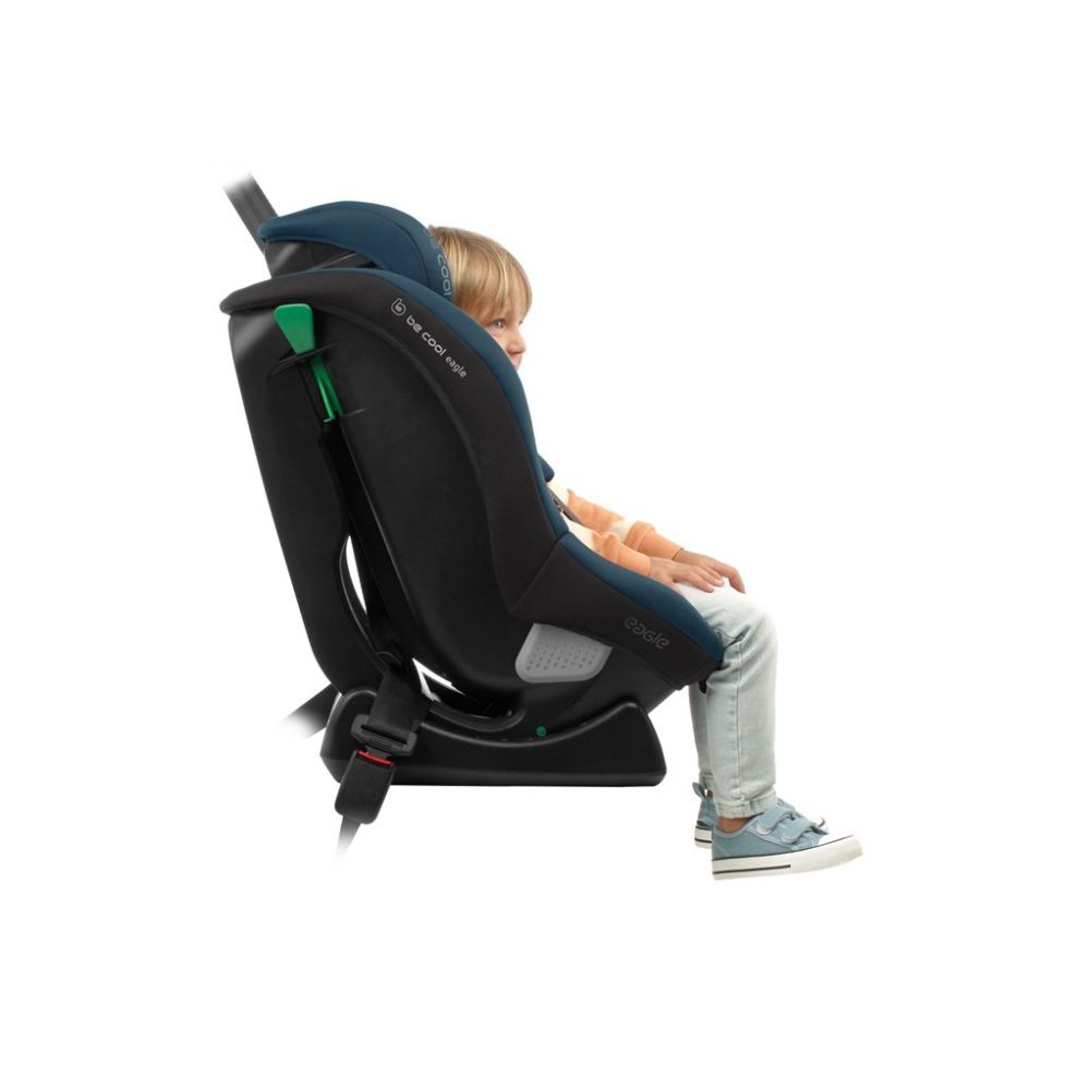 Be Cool autosjedalica bez isofixa Eagle i-Size 0-18 kg (40-105 cm), Be Antracita