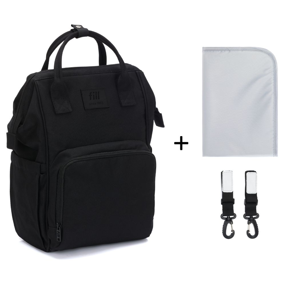 Fillikid Barcelona torba/ruksak za mamu, black