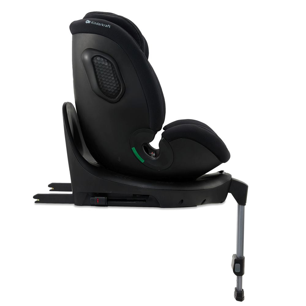 Kinderkraft autosjedalica XRIDER 2 i-Size 0-36 kg (40-150 cm) 360, crna