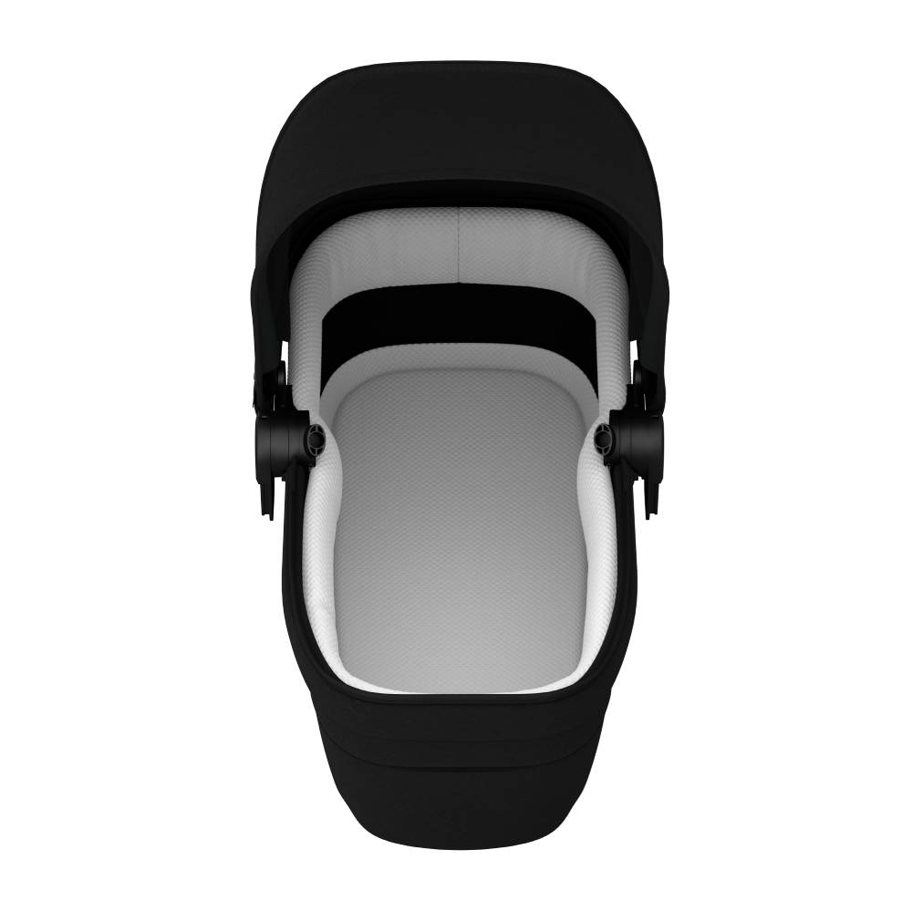 REDSBABY NUVO 2 Twin dječja kolica za blizance 2u1, Platinum Black