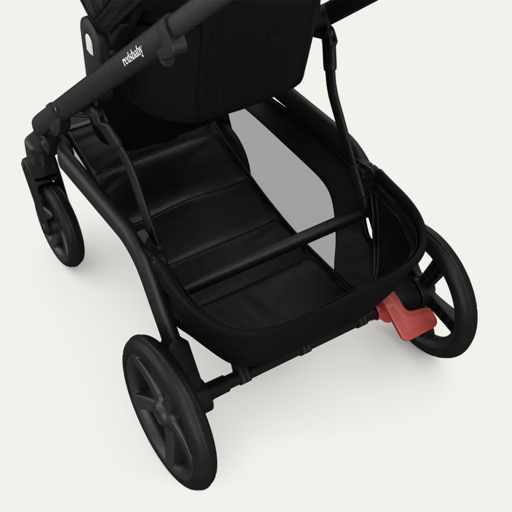 REDSBABY NUVO Twin dječja kolica 2u1 Black, Black B