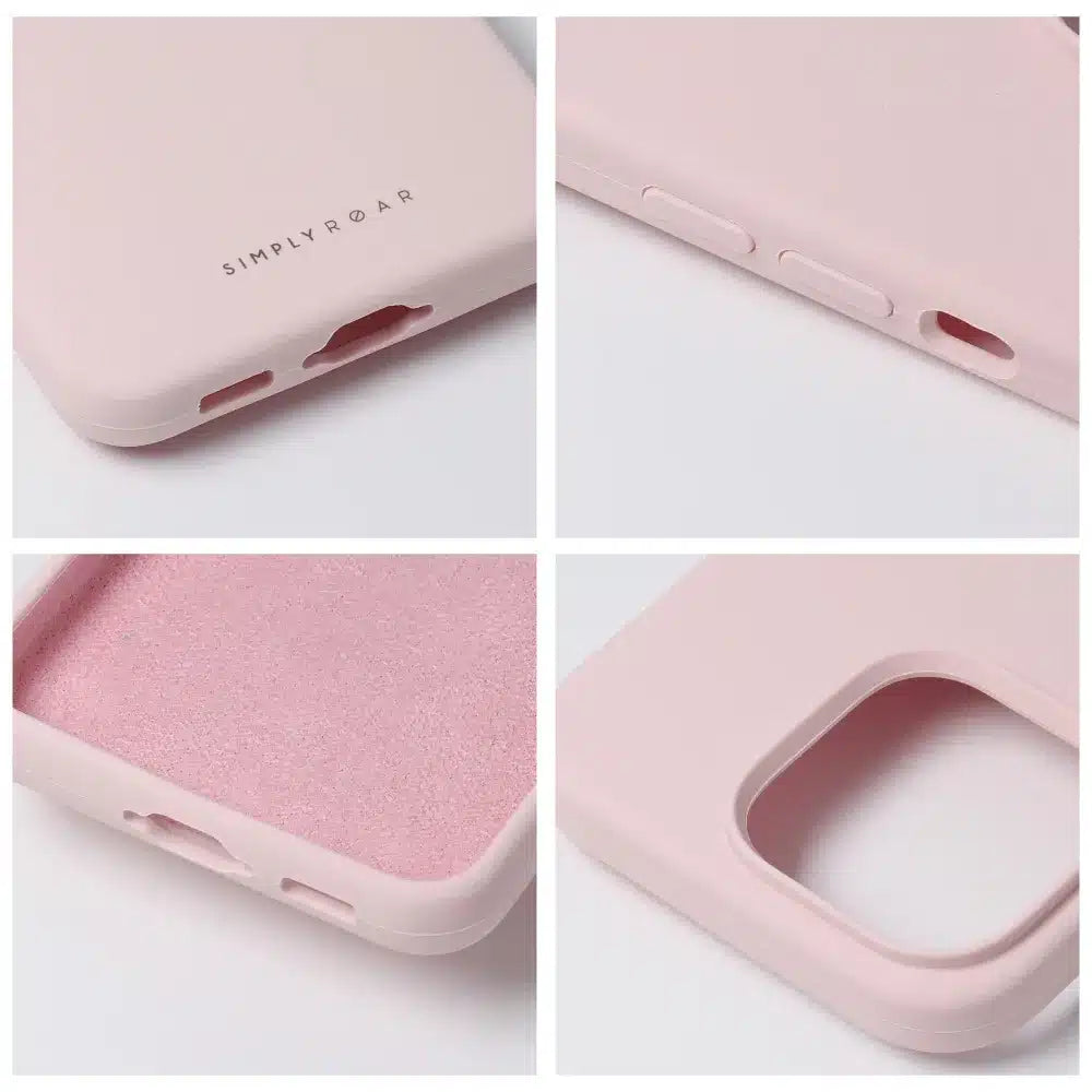 Roar Cloud-Skin maska pro iPhone 12 Pro světle růžová