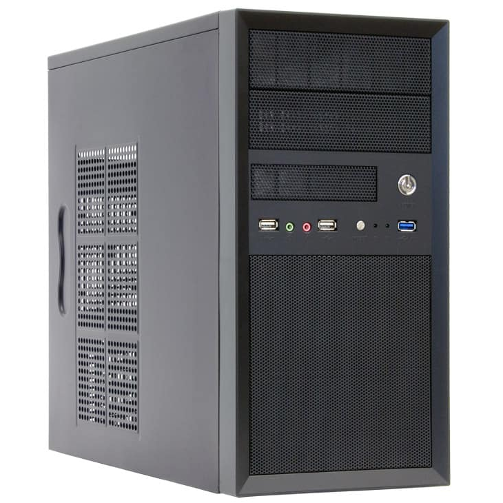 Chieftec CT-01B-OP računalno kućište Mini Tower Crno
