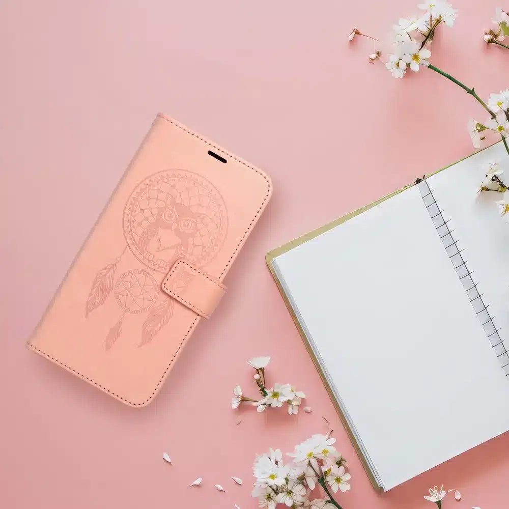 MEZZO Book case flipové pouzdro pro SAMSUNG GALAXY A35 5G dream catcher peach fuzz