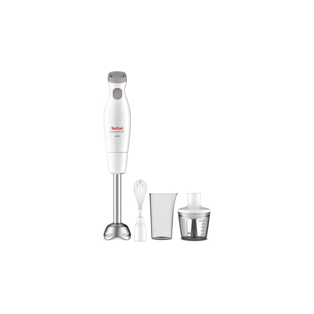 Tefal HB4531 blender 0,8 L Uranjajuća mješalica 450 W Nehrđajući čelik, Bijelo