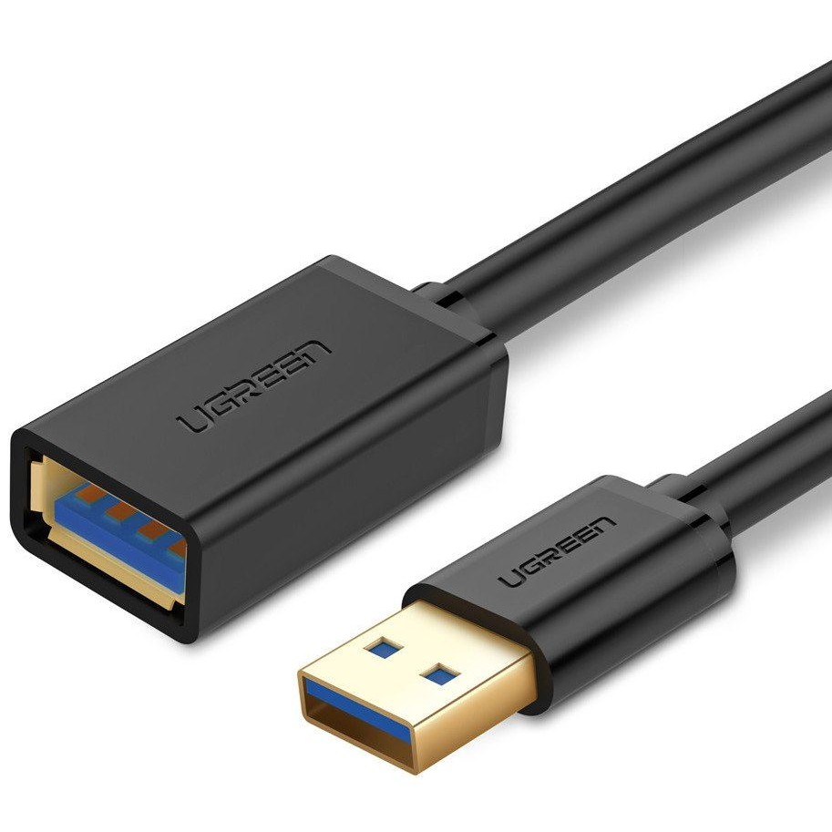 Ugreen 10368 USB kabel 1 m USB 3.2 Gen 1 (3.1 Gen 1) USB A Crno