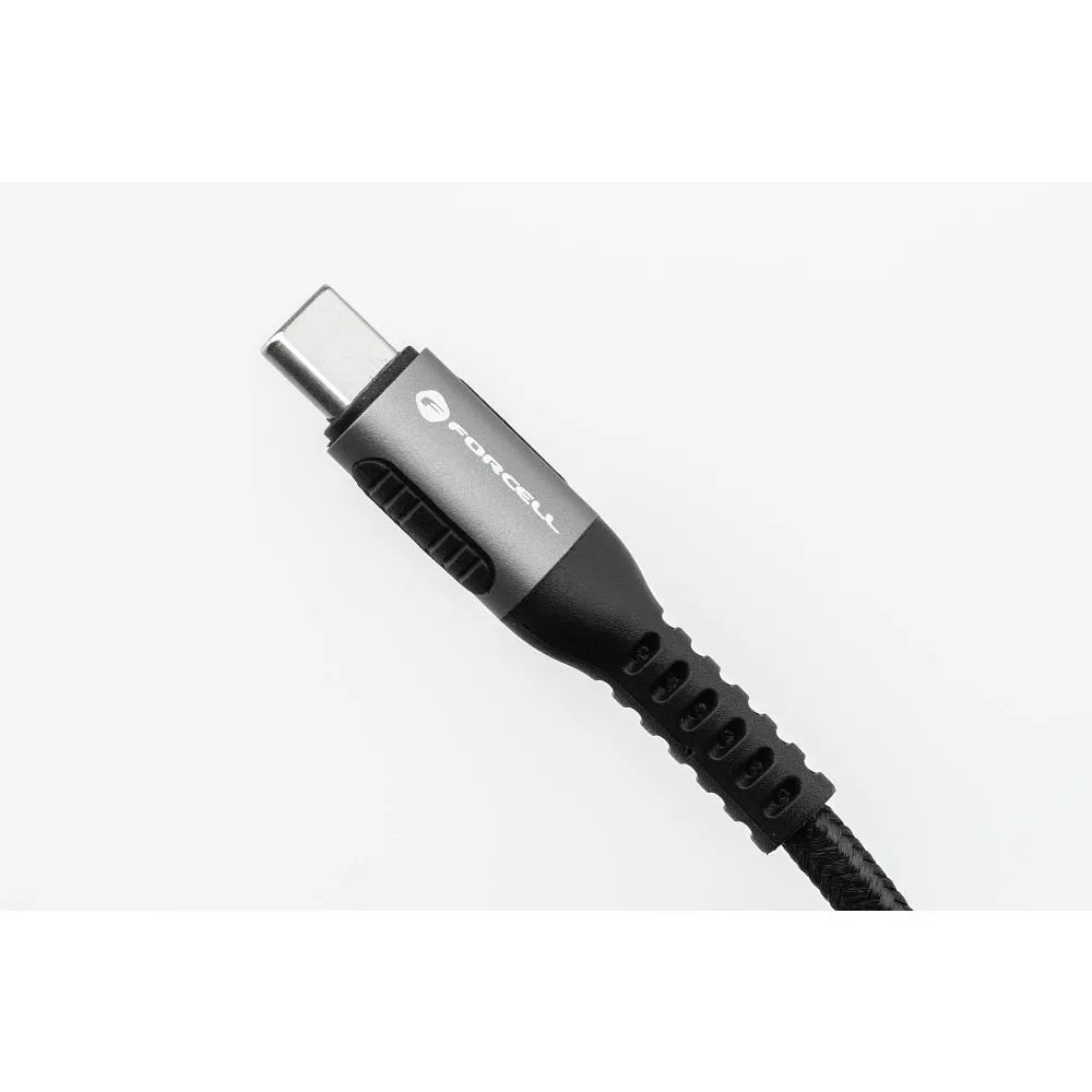 USB C na USB C kabel Forcell F-Energy QC4.0 PD 5A 100W Cafule 0,5 m C260 černý