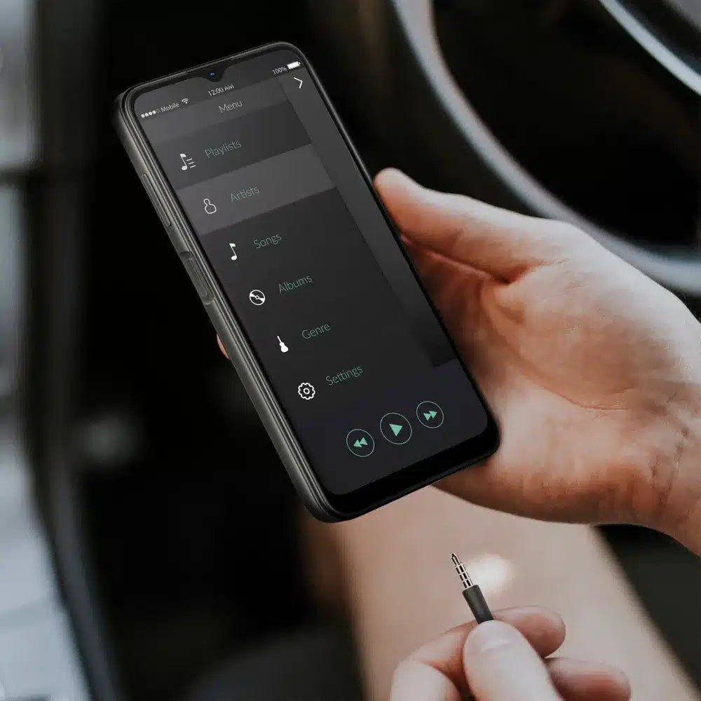 Forcell Premium Sound U3 sluchátka 3,5 mm mini jack černá