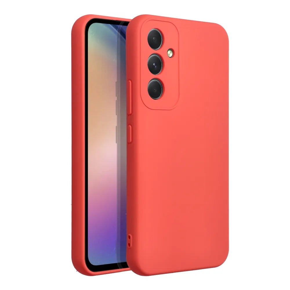 SILIKONOVÉ pouzdro pro SAMSUNG Galaxy A54 5G barva broskvová