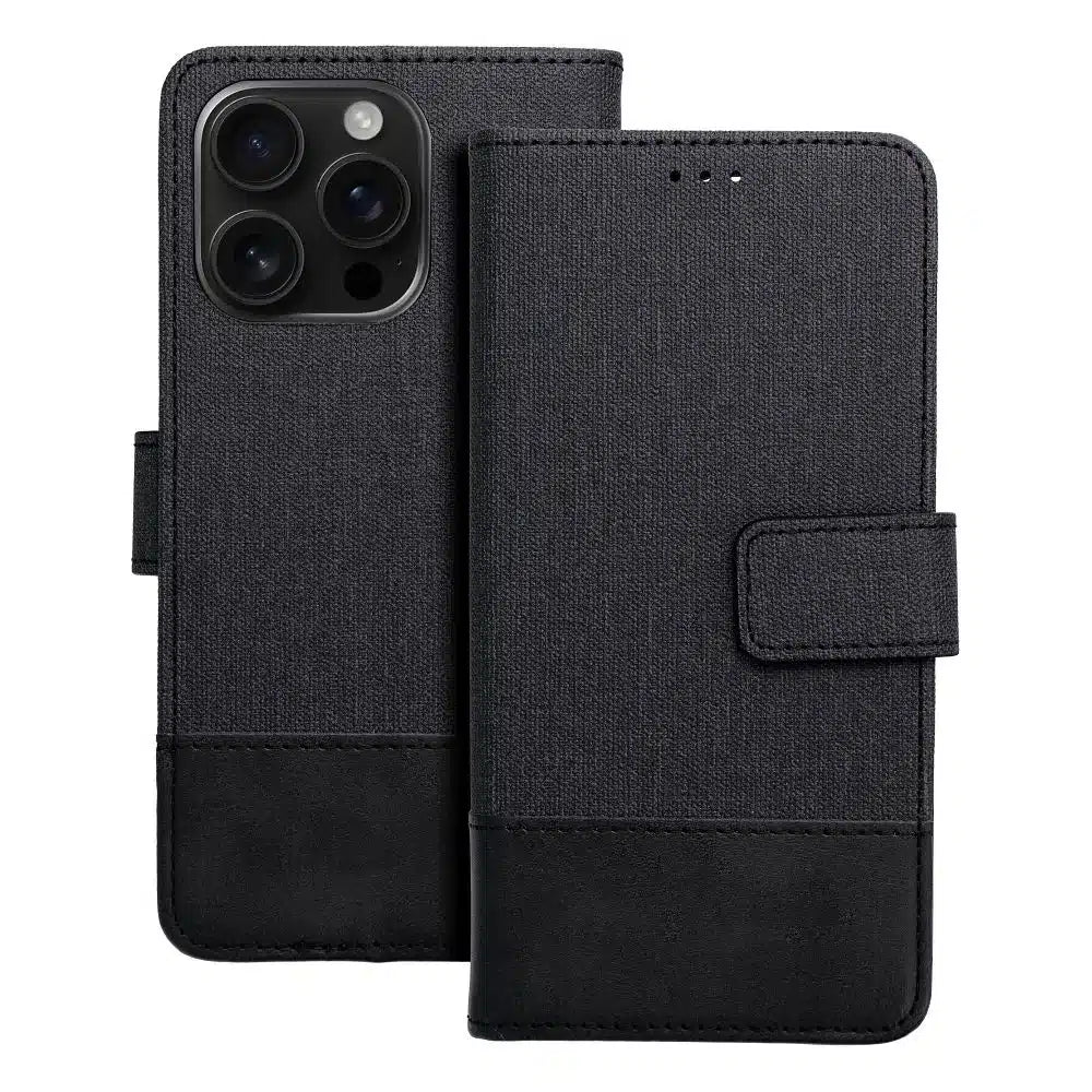 GOMMA Book flipové pouzdro pro Xiaomi Redmi NOTE 14 PRO 5G / Redmi NOTE 14 PRO PLUS 5G černé