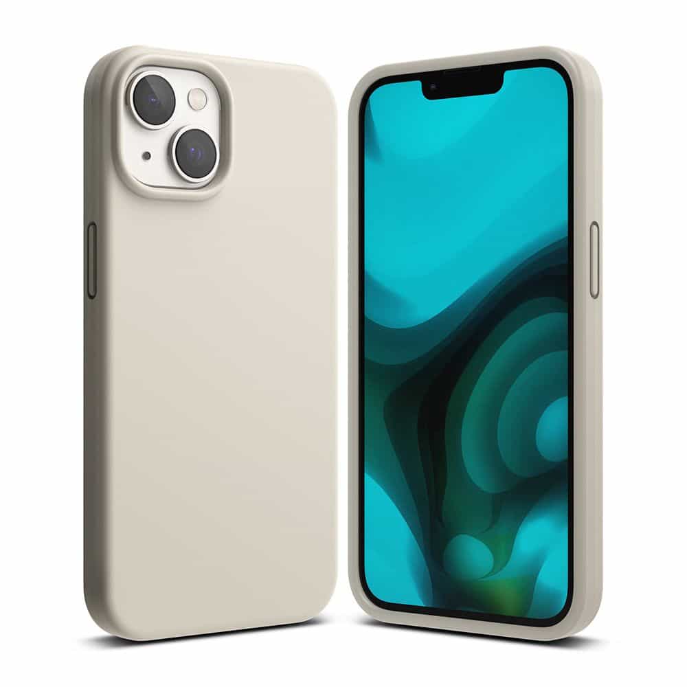 RINGKE SILIKONOVÉ POUZDRO PRO IPHONE 14 PLUS / 15 PLUS STONE