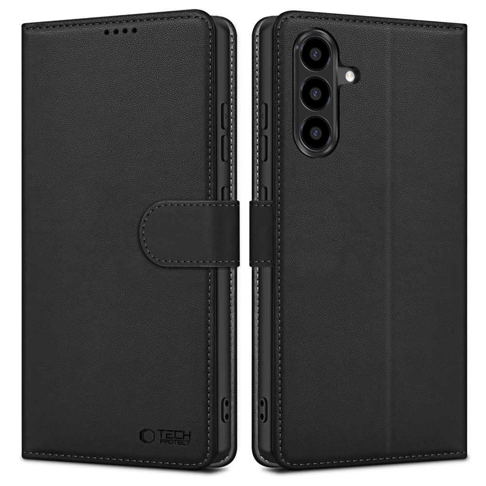 TECH-PROTECT WALLET PREKLOPNA FUTROLA ZA SAMSUNG GALAXY A36 / A56 / A37 5G crna