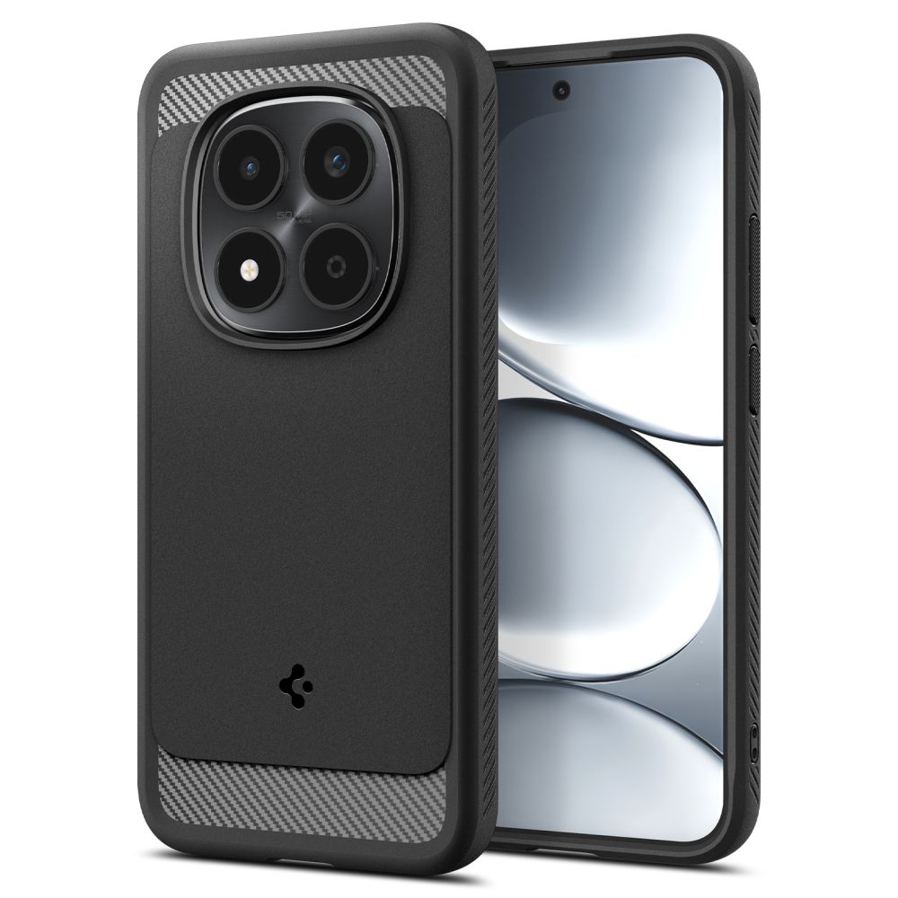 SPIGEN RUGGED ARMOR maska ​​za XIAOMI REDMI NOTE 15 PRO 5G mat crna