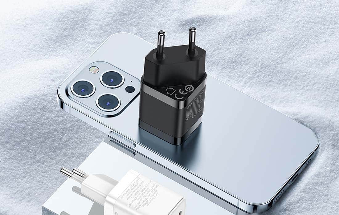 Baseus GAN3 rychlá nabíječka 1C 30W PD3.0, QC4+