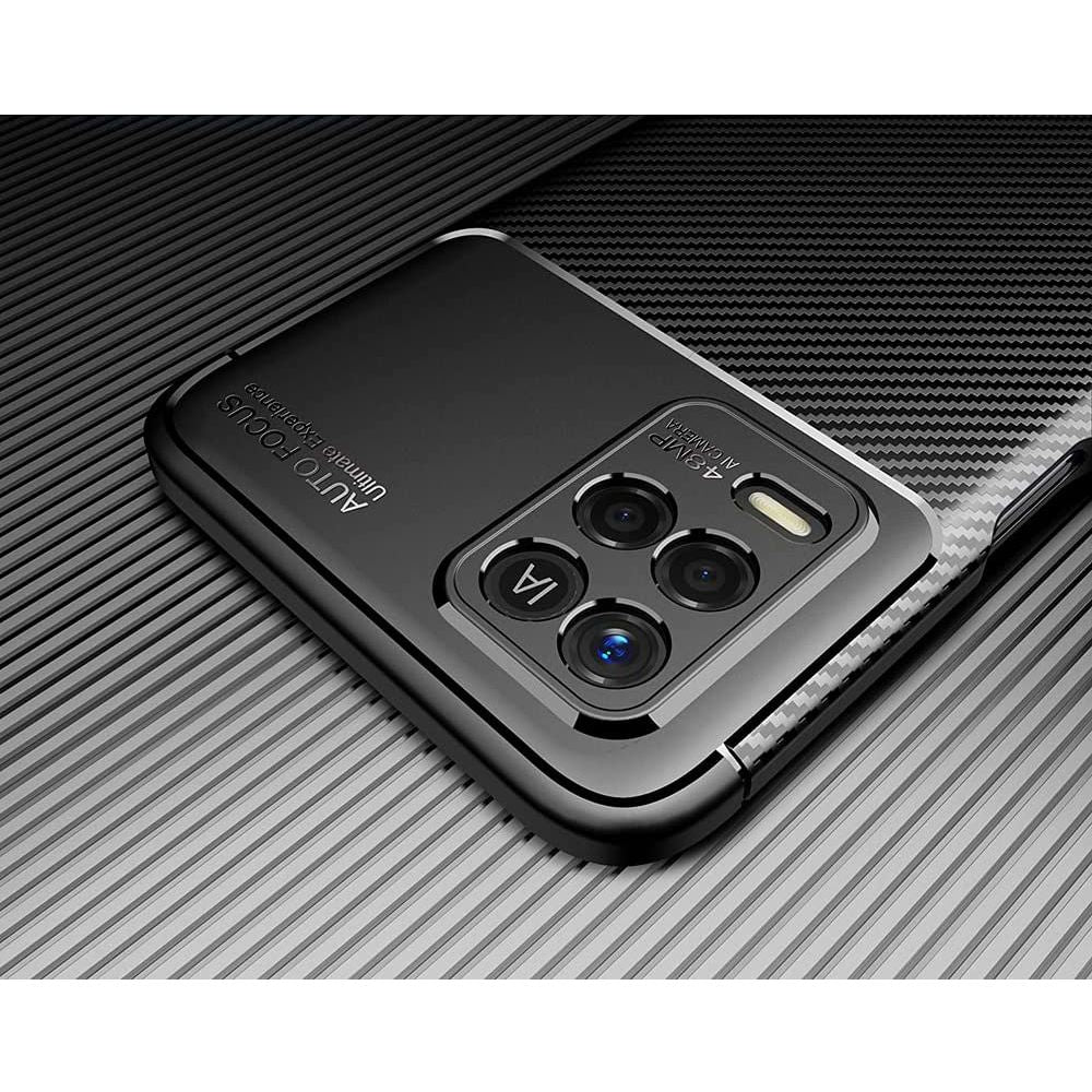 TECH-PROTECT TPU CARBON POUZDRO PRO REALME 8 5G / NARZO 30 5G
