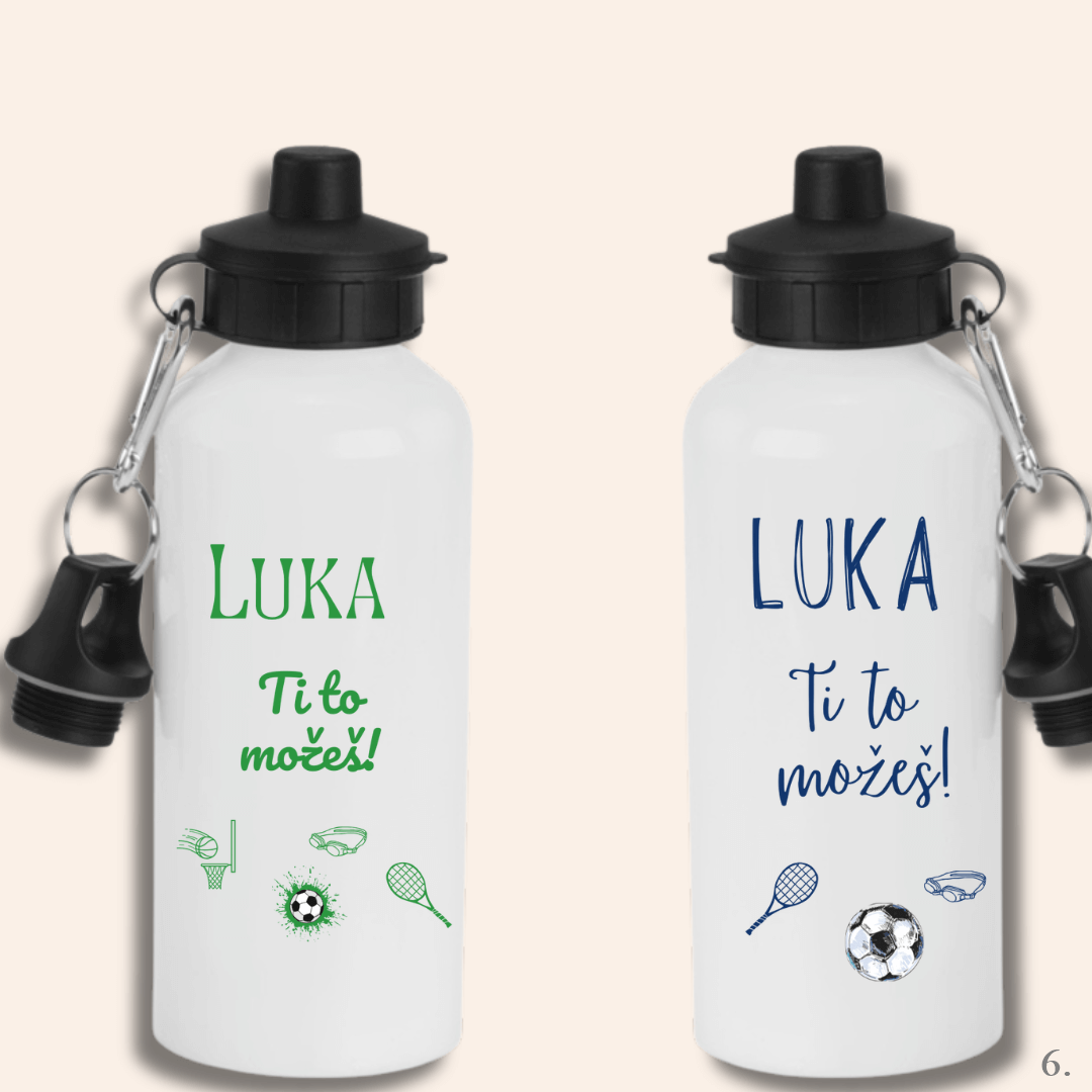 Personalizované láhve pro malé sportovce – protože každý šampion začíná malým douškem!