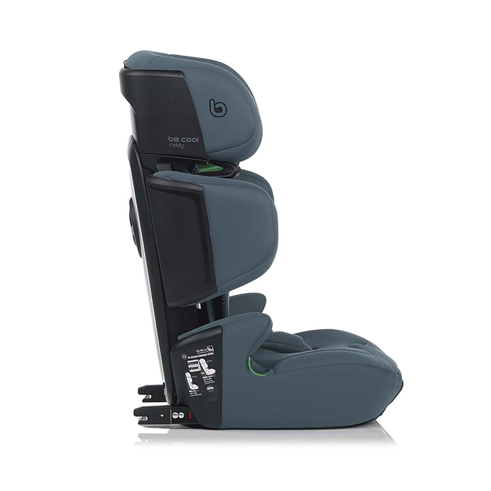 Be Cool autosjedalica Foldy i-Size 15-36 kg (100-150 cm), Be Carbon