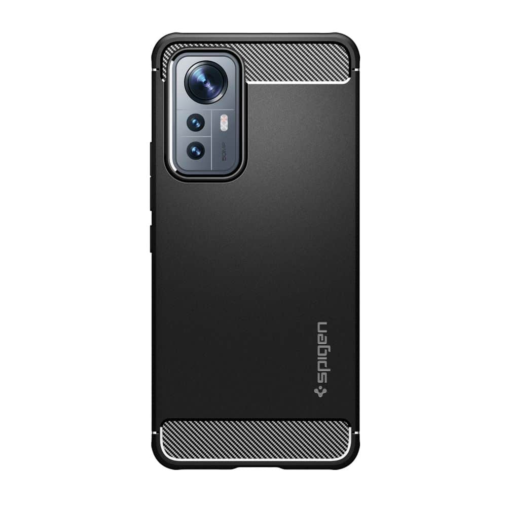 Spigen - Rugged Armor - Xiaomi 12 Lite - černá