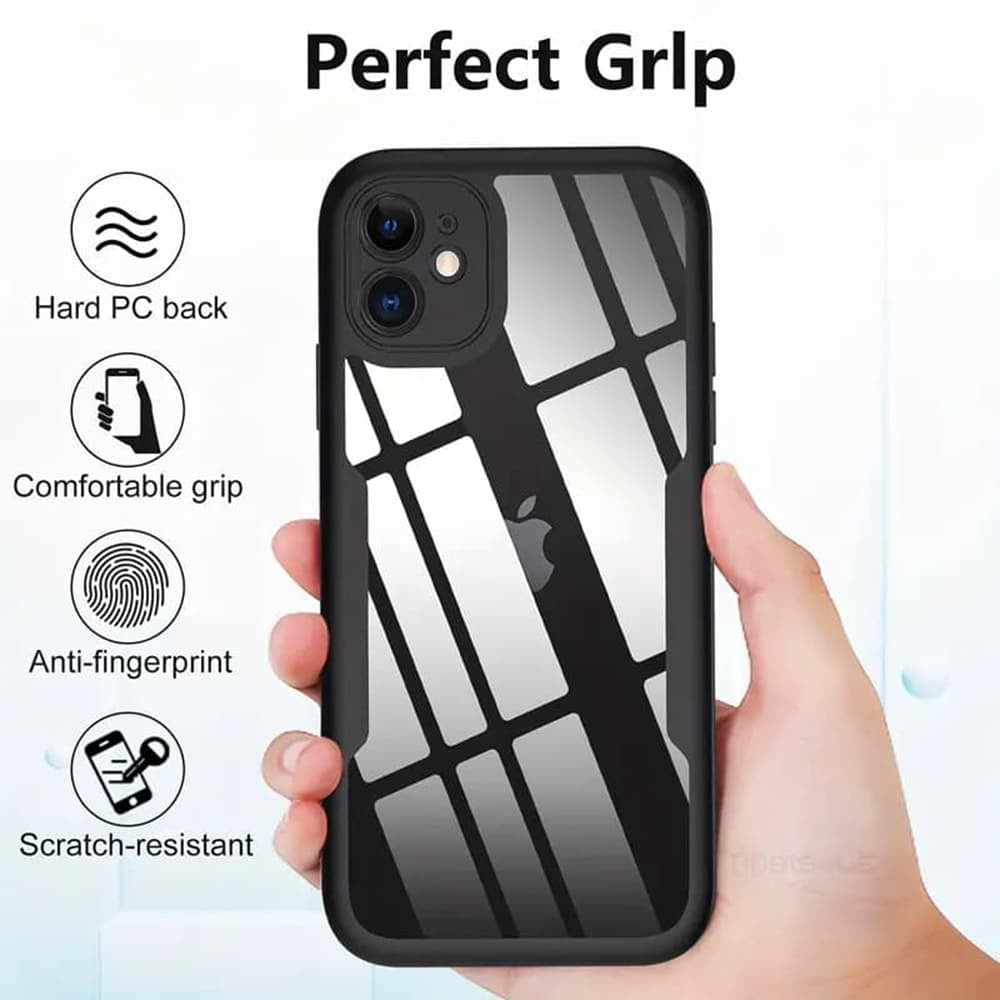 Techsuit - ColorVerse 360 Series oboustranný ochranný kryt pro iPhone 11 - černý