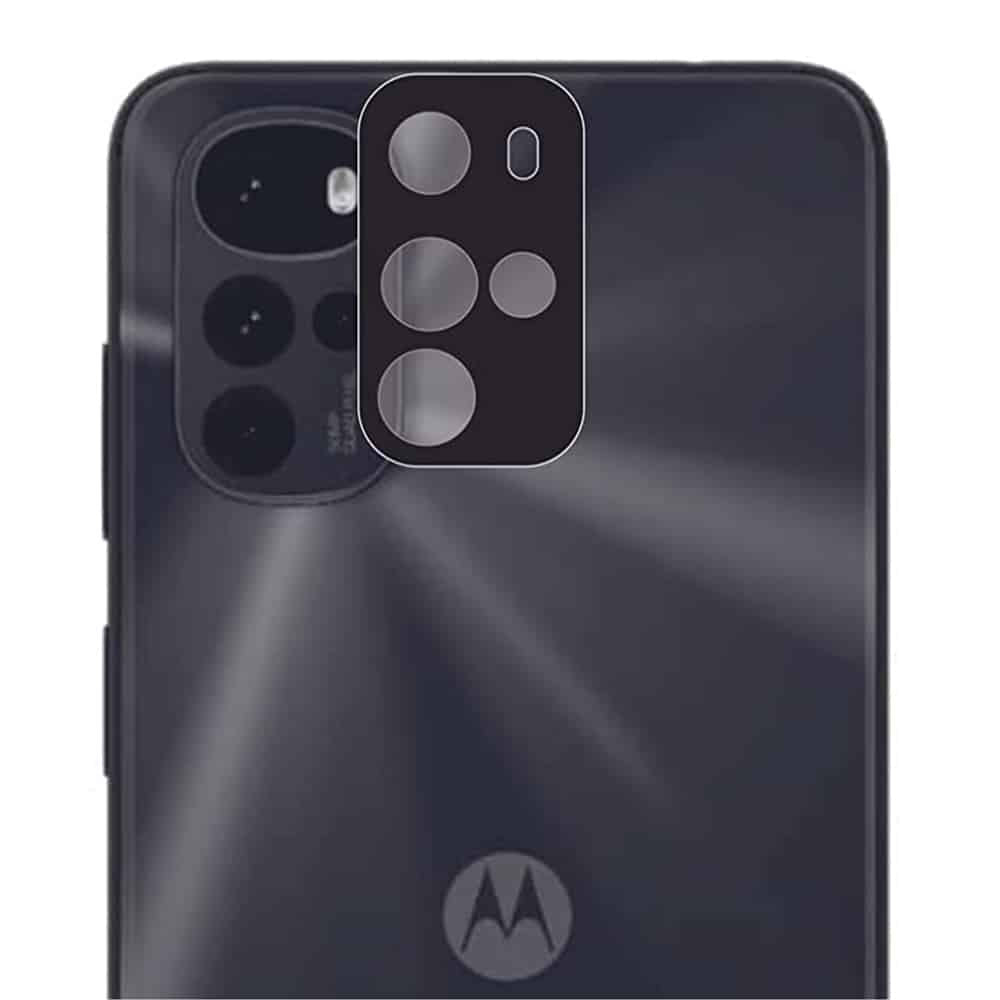MOCOLO - Hedvábné HD PRO sklo na kameru - Motorola Moto G22 - černé