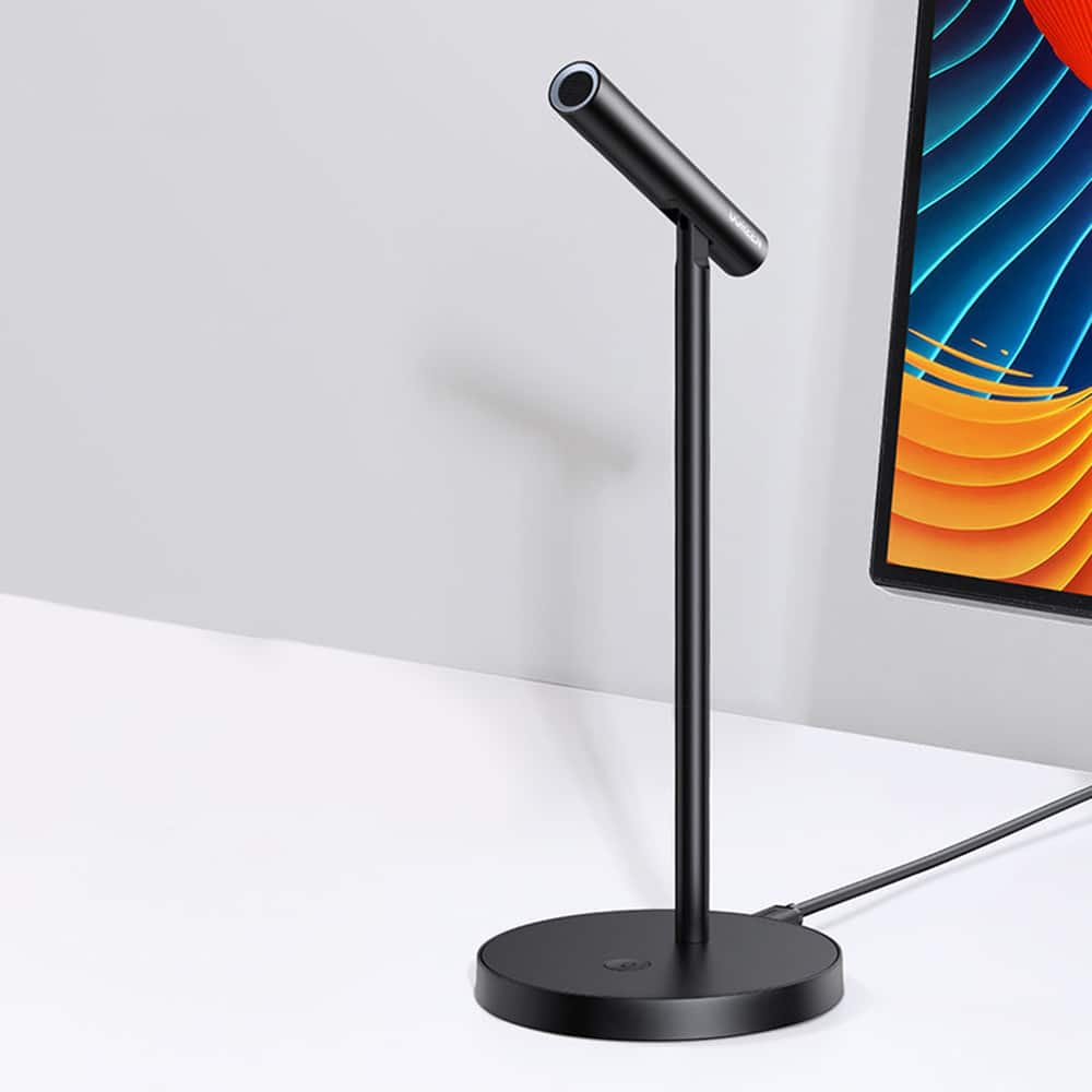 Ugreen - Stolní mikrofon (10934) - pro PC - notebook - telefon - s kabelem USB-C - 2m - černý