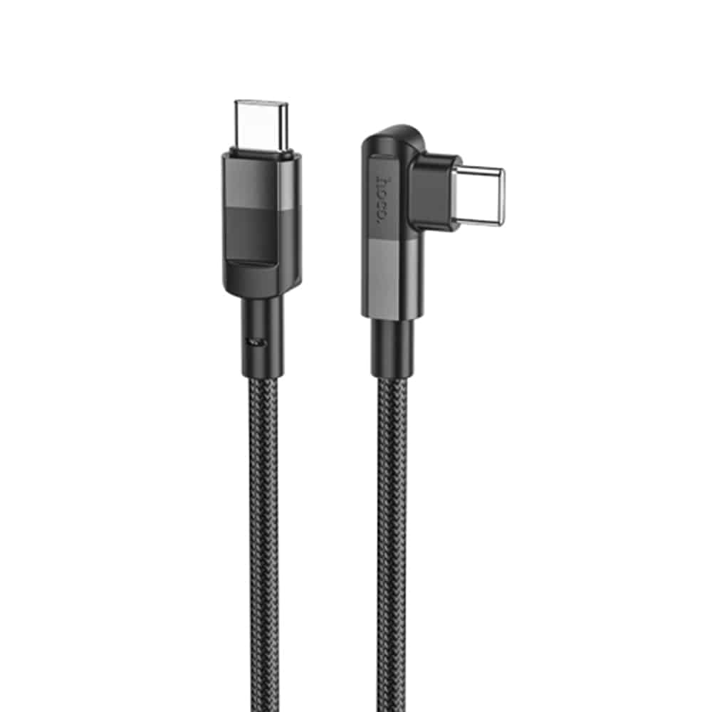 Hoco - Nabíjecí kabel (U108) - USB Type-C na USB Type-C PD 100W 5A 1.2m - černý