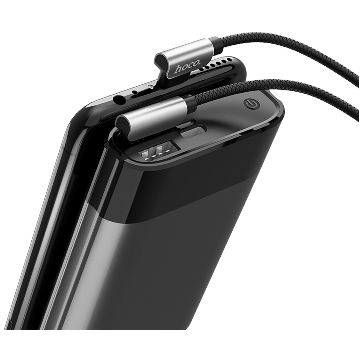 hoco. USB kabel za smartphone, micro USB, 1.2 met., 2.4 A, crna - U42 Exquisite steel, Micro USB, BK