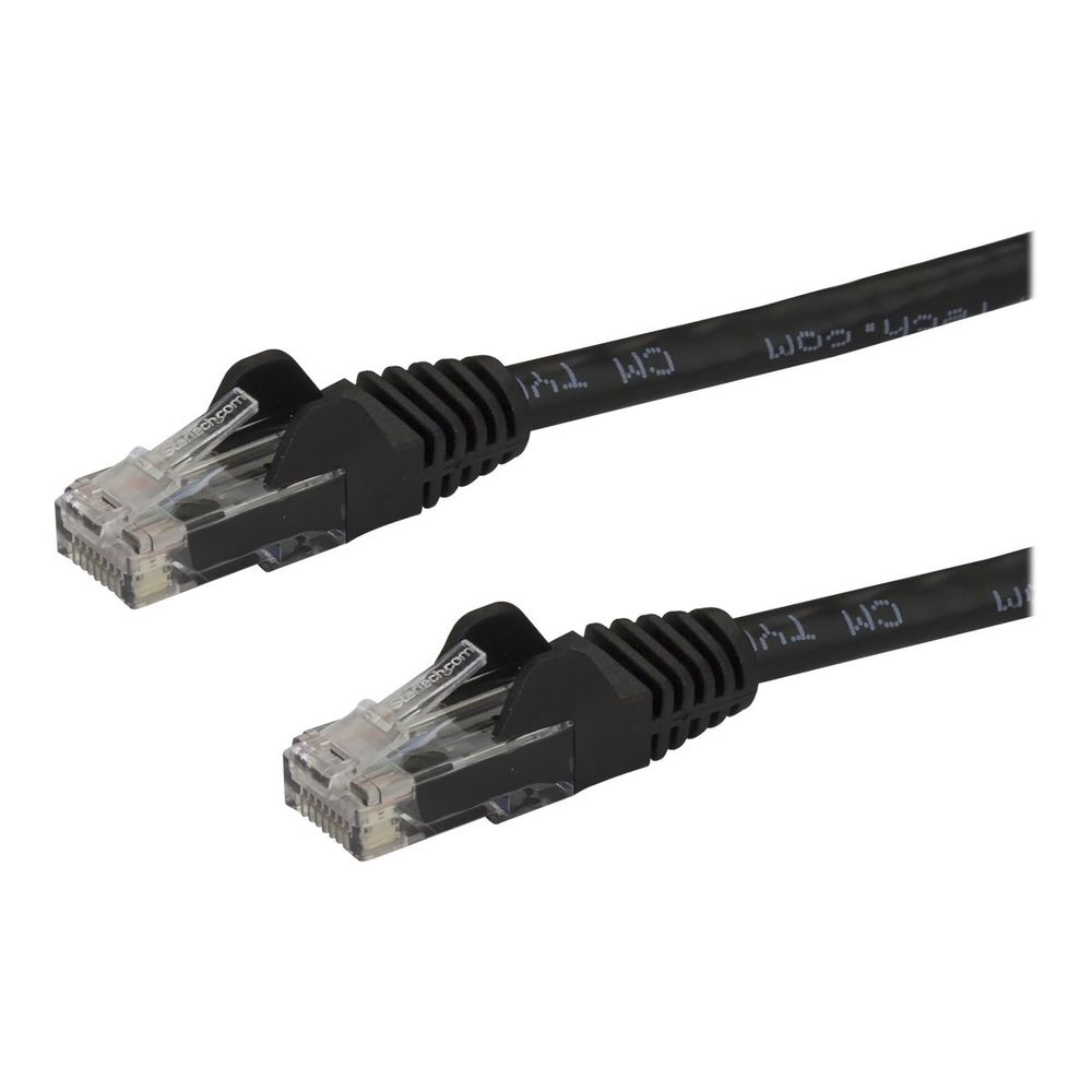StarTech.com N6PATC3MBK kabel za umrežavanje Crno 3 m Cat6 U/UTP (UTP)