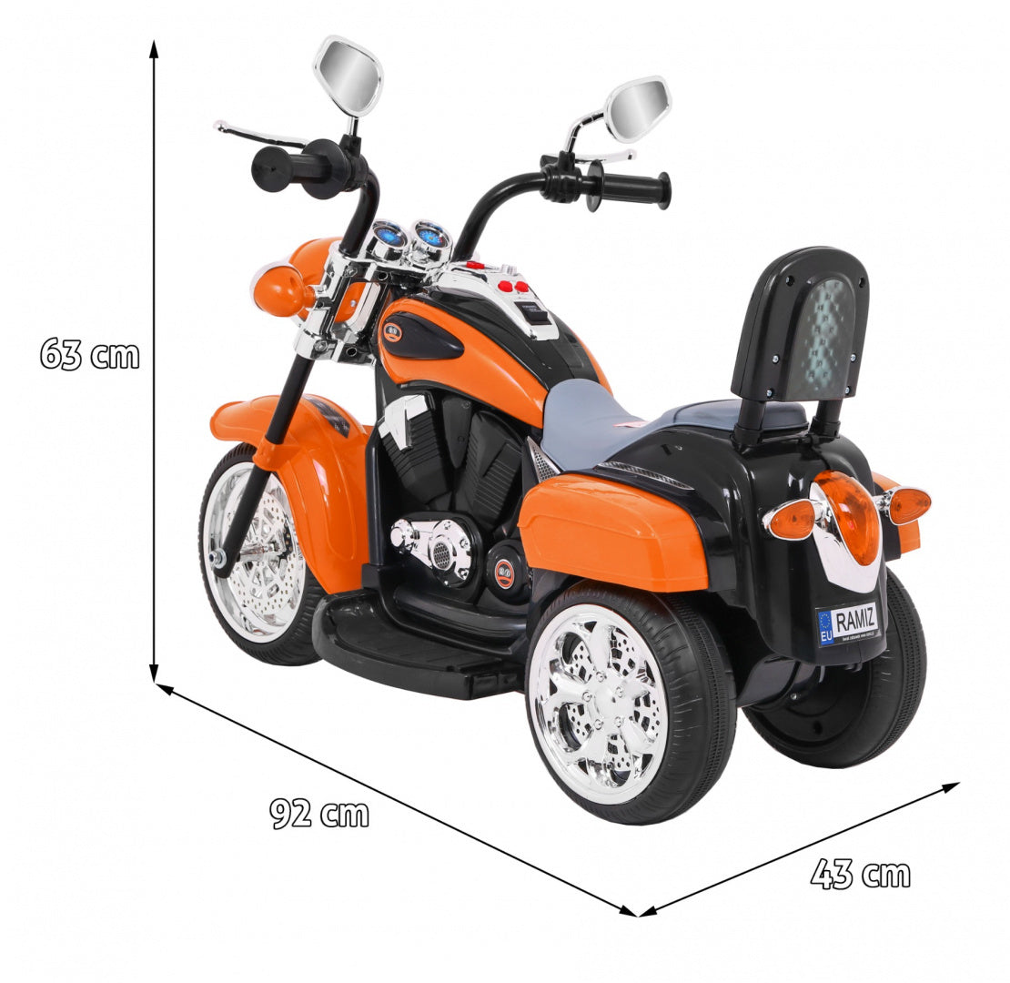 Motor na akumulator Chopper NightBike - narančasti