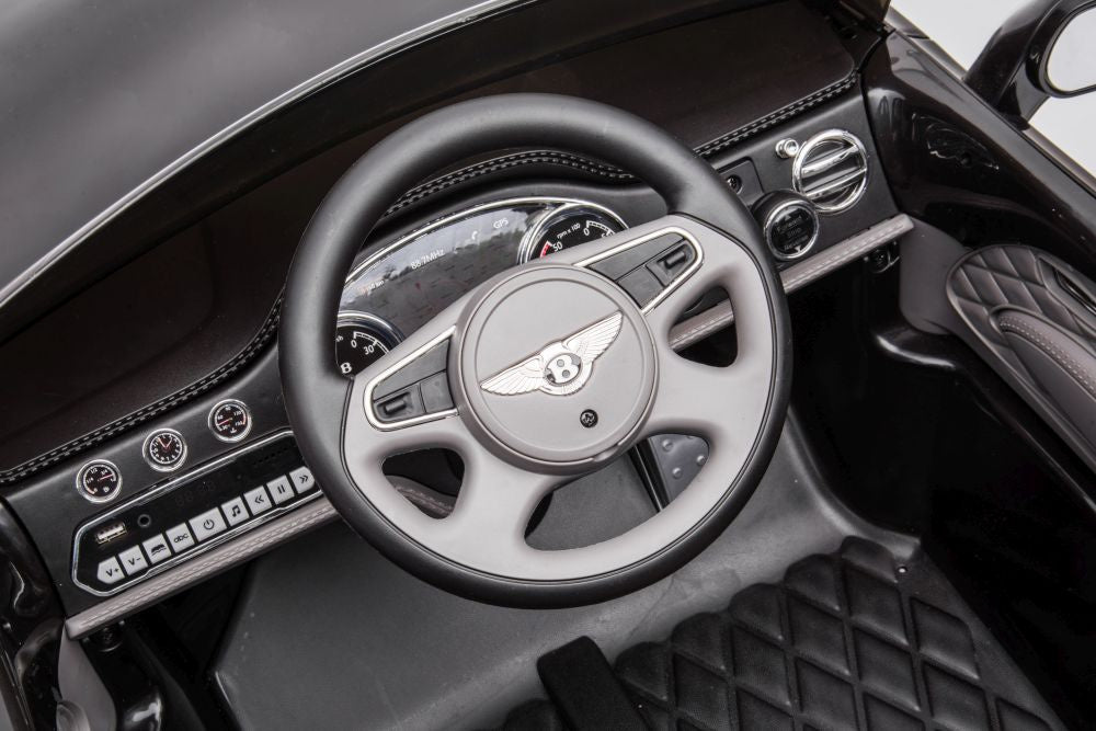 Licencirani auto na akumulator Bentley Mulsanne - crni
