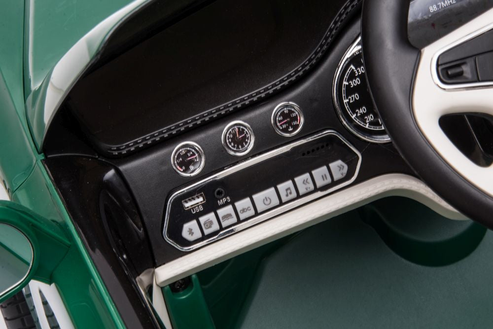 Licencirani auto na akumulator Bentley Mulsanne - zeleni/lakirani