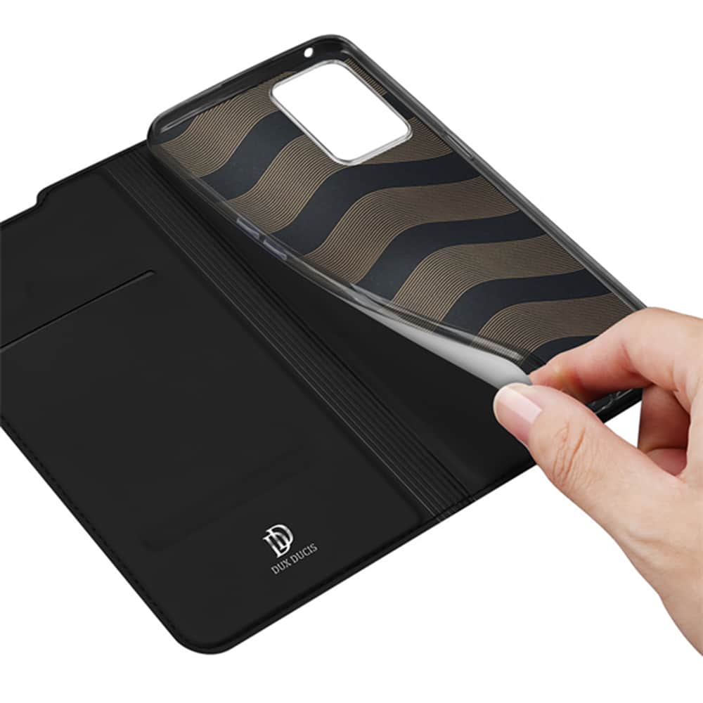 Dux Ducis - Skin Pro flipové pouzdro pro Realme GT2 Pro - černé